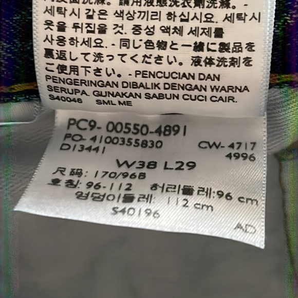 LEVIs 550 Mens 38x29 Denim Blue Jeans Pants Relaxed Fit Medium Wash 100% Cotton - Picture 3 of 7